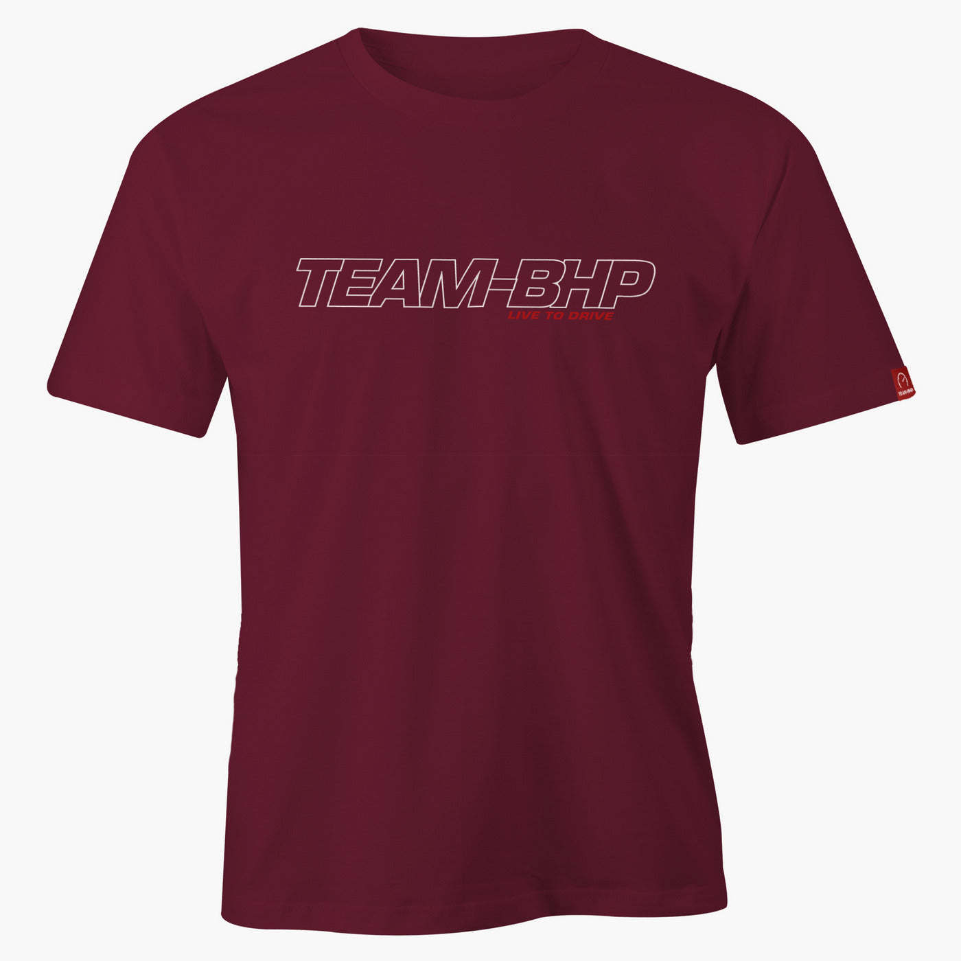 Team-BHP : v3 Style Logo T Shirt