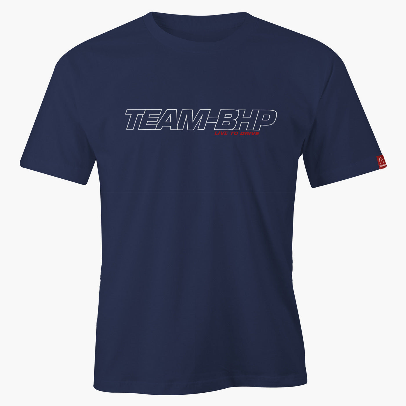 Team-BHP : v3 Style Logo T Shirt