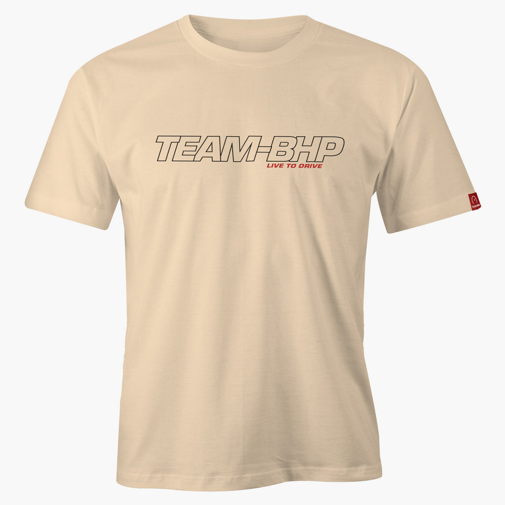 Team-BHP : v3 Style Logo T Shirt