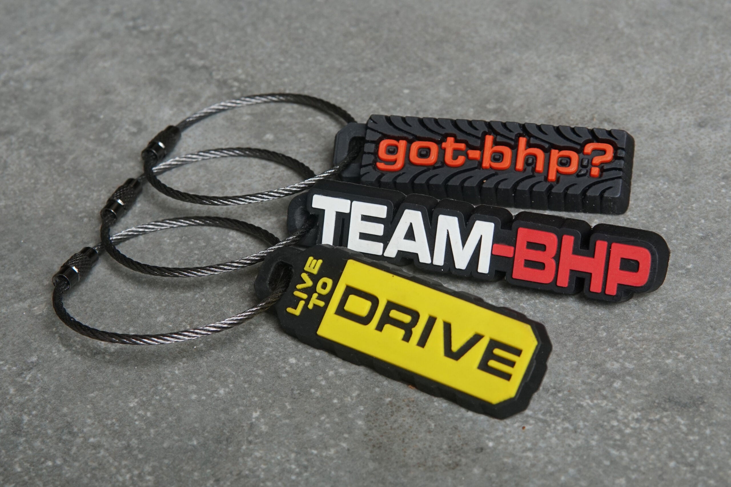Team-BHP Mixed Keychain Set