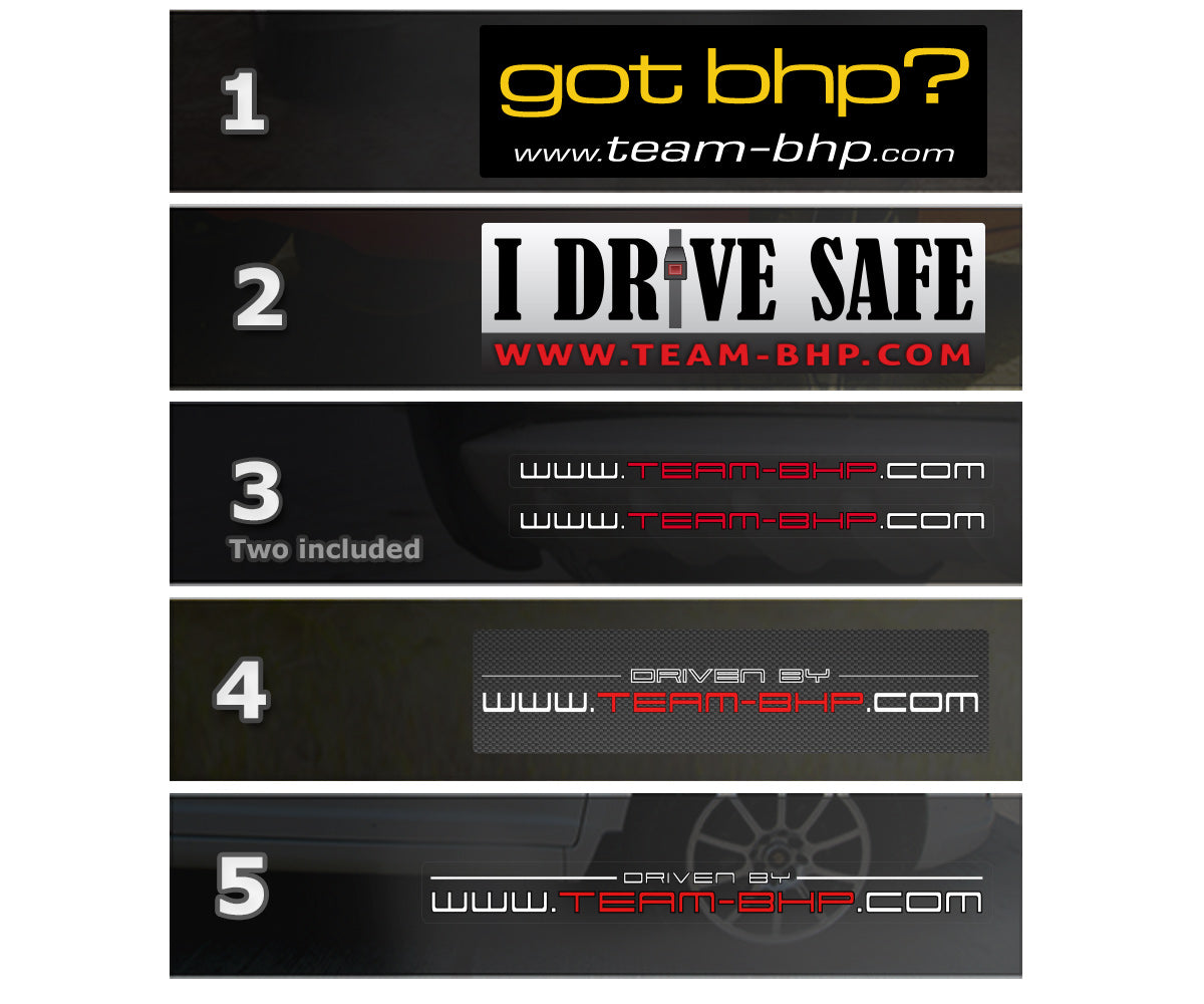 Sticker Bhap Stickers – Team-BHP Store