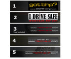 Team-BHP Classic Sticker Set (6pcs)